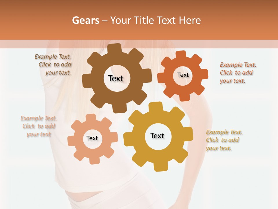 Sensual Health Calories PowerPoint Template