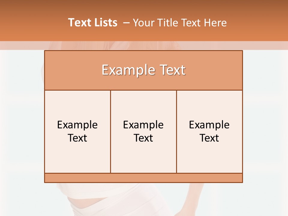 Sensual Health Calories PowerPoint Template