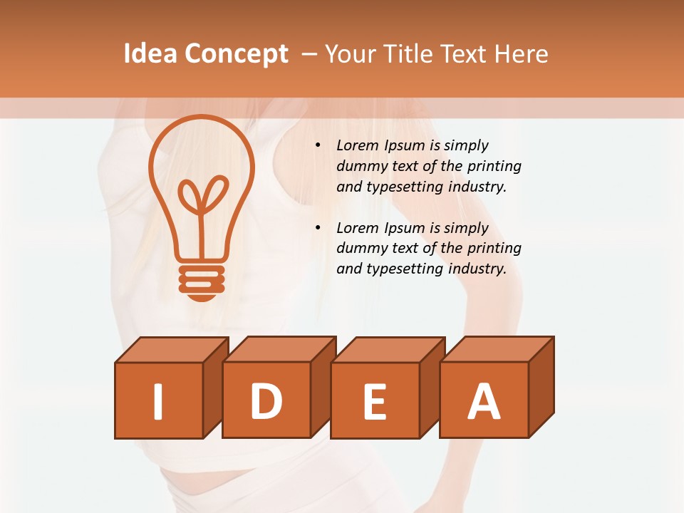 Sensual Health Calories PowerPoint Template