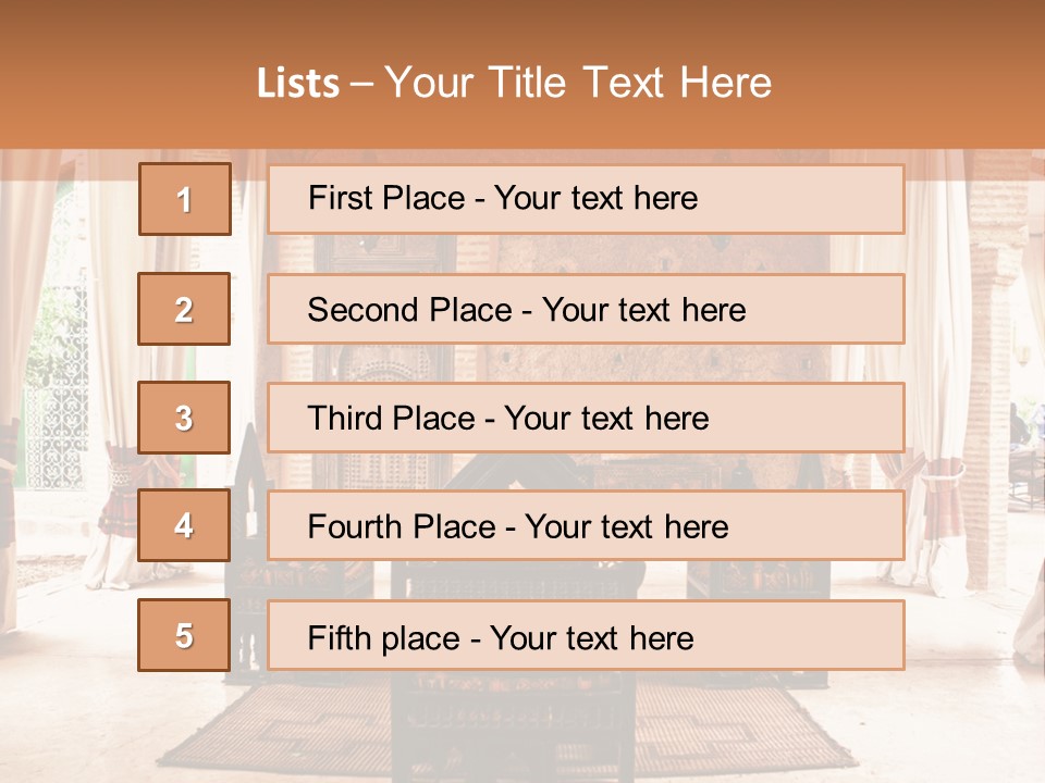 Traditional Style Arabian PowerPoint Template