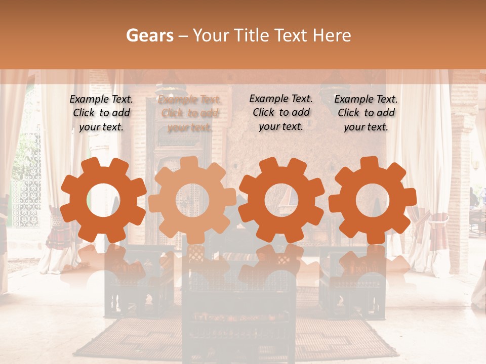 Traditional Style Arabian PowerPoint Template