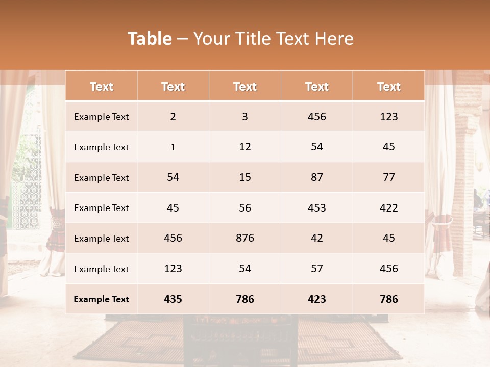 Traditional Style Arabian PowerPoint Template