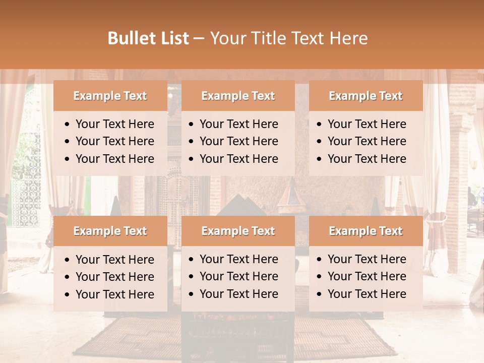 Traditional Style Arabian PowerPoint Template