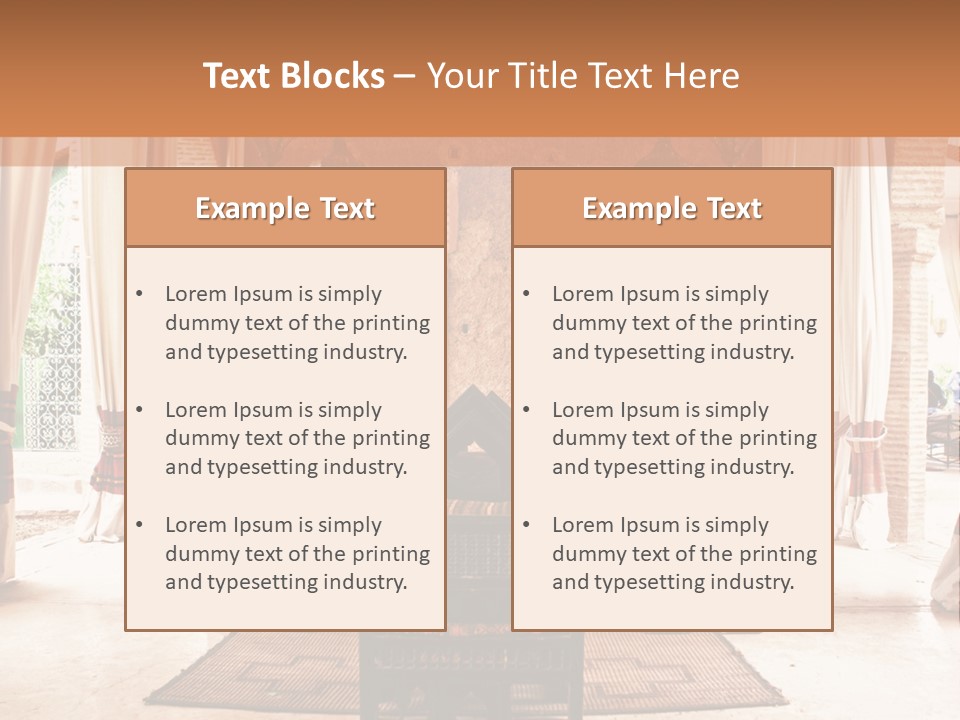 Traditional Style Arabian PowerPoint Template