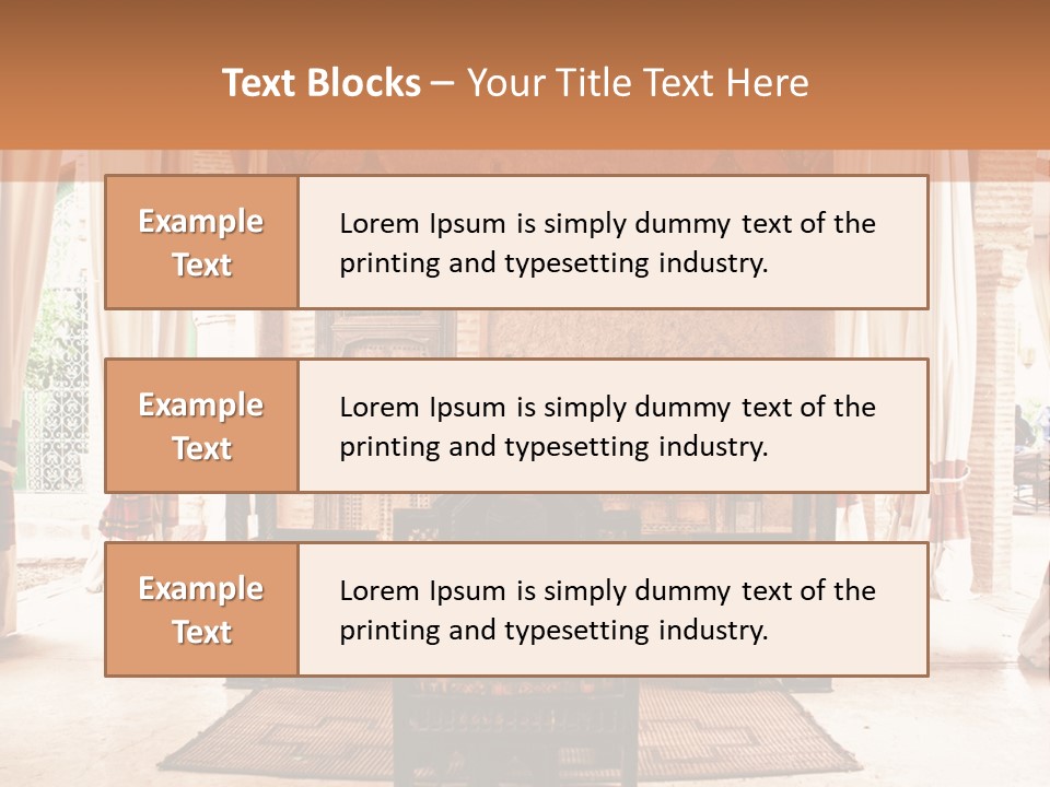 Traditional Style Arabian PowerPoint Template