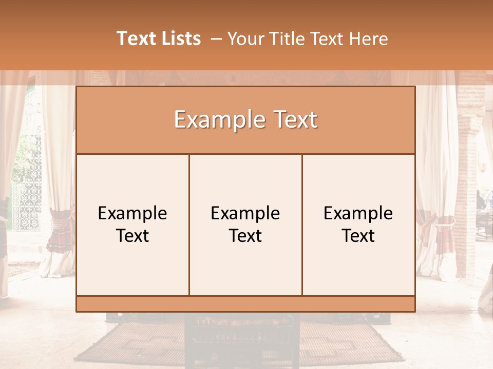 Traditional Style Arabian PowerPoint Template