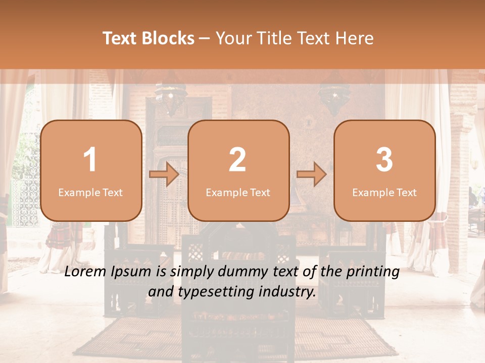 Traditional Style Arabian PowerPoint Template