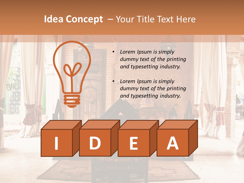 Traditional Style Arabian PowerPoint Template