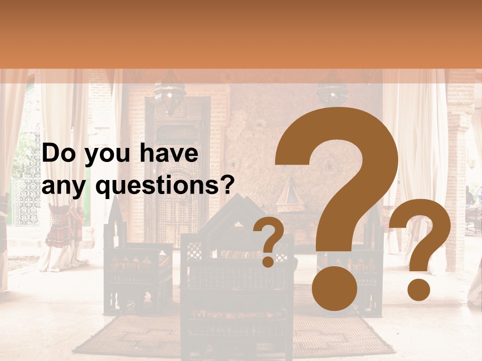 Traditional Style Arabian PowerPoint Template