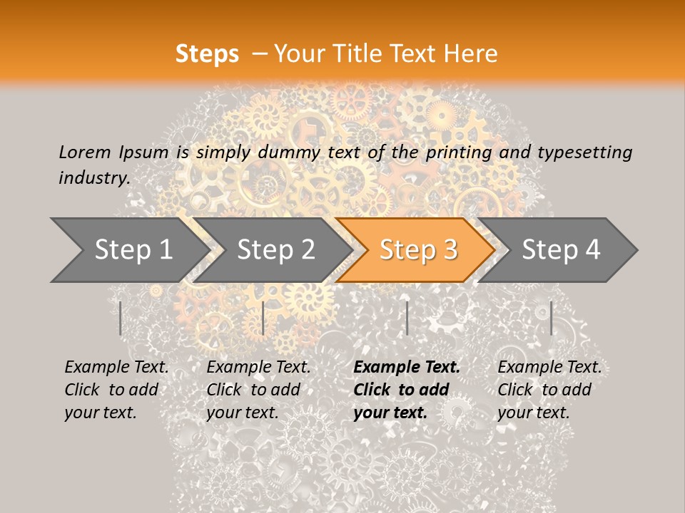 Innovation Shadow Generate PowerPoint Template