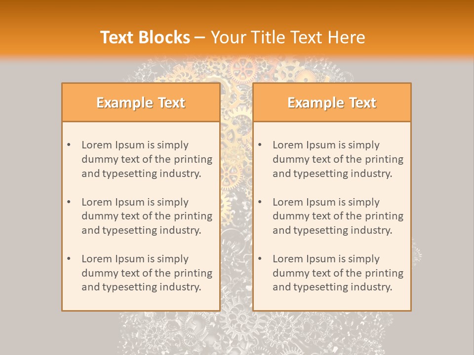 Innovation Shadow Generate PowerPoint Template