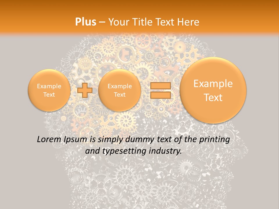 Innovation Shadow Generate PowerPoint Template