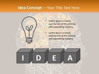 Innovation Shadow Generate PowerPoint Template