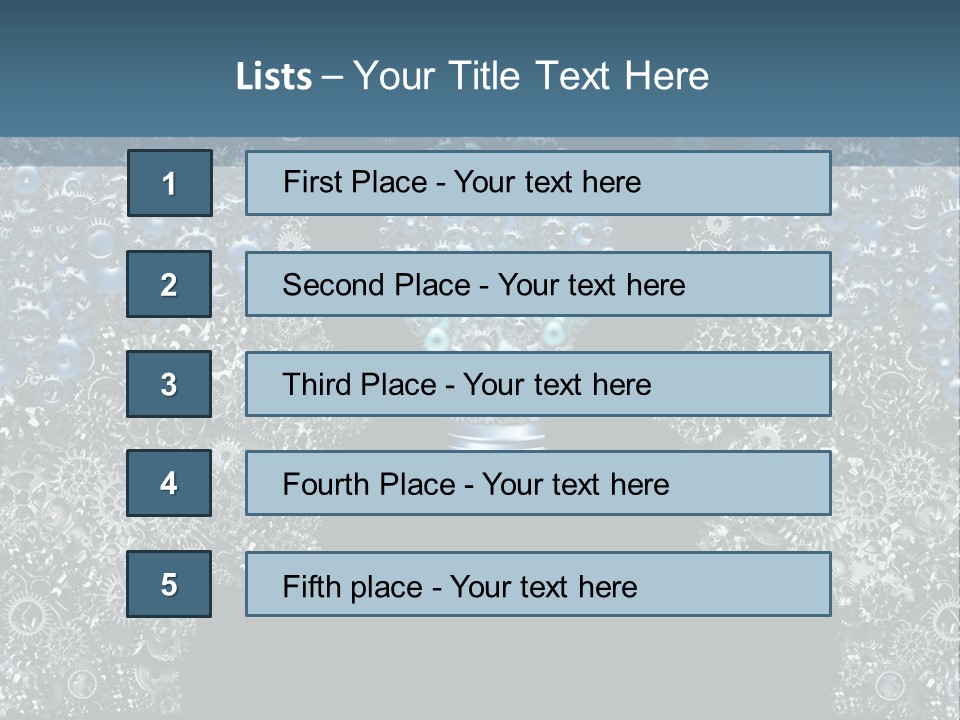 Electricity Creativity Male PowerPoint Template