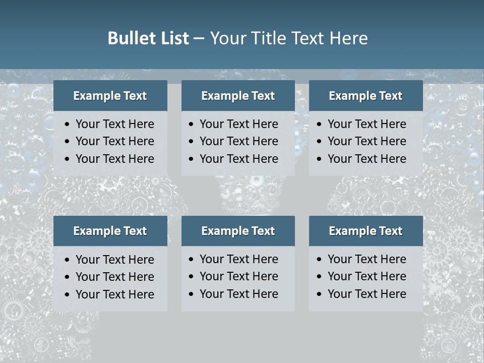 Electricity Creativity Male PowerPoint Template