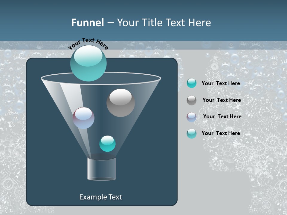 Electricity Creativity Male PowerPoint Template