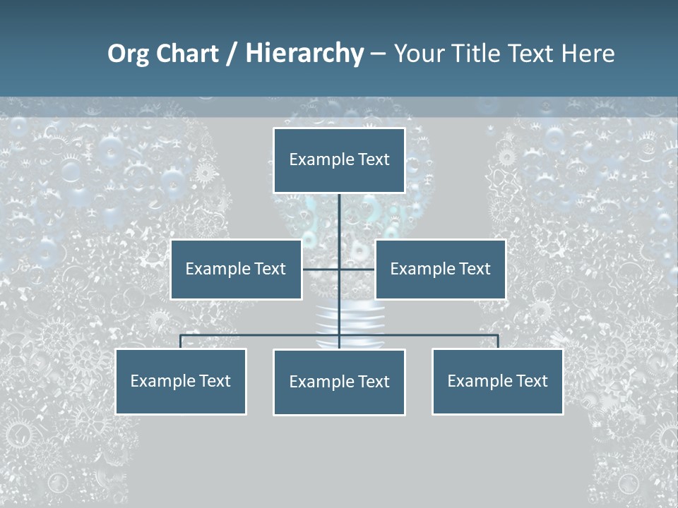 Electricity Creativity Male PowerPoint Template
