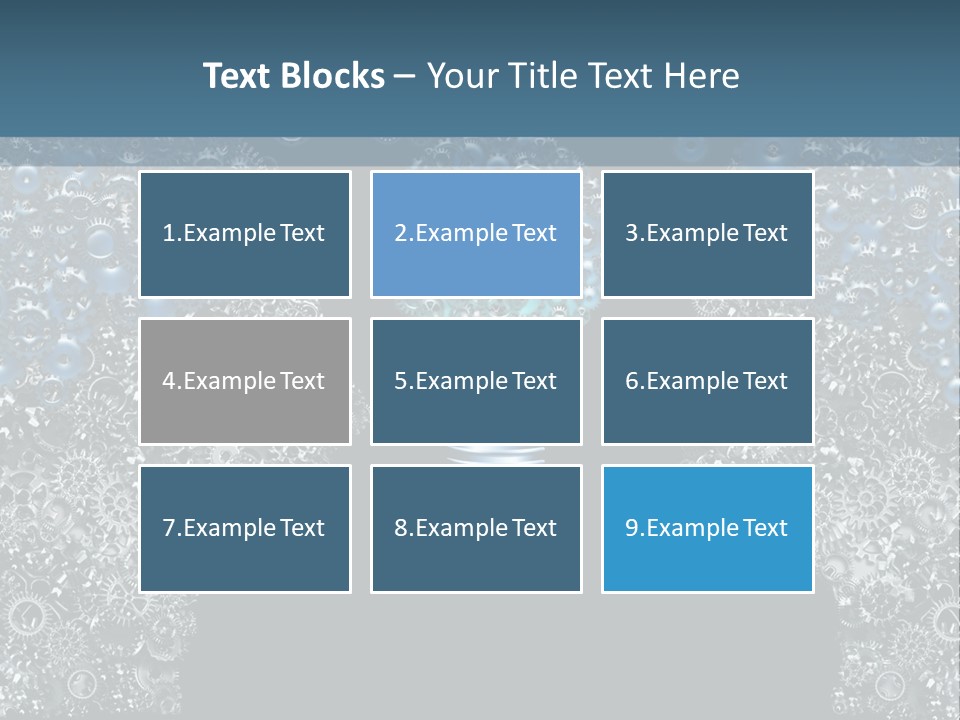 Electricity Creativity Male PowerPoint Template