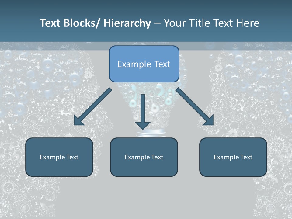 Electricity Creativity Male PowerPoint Template