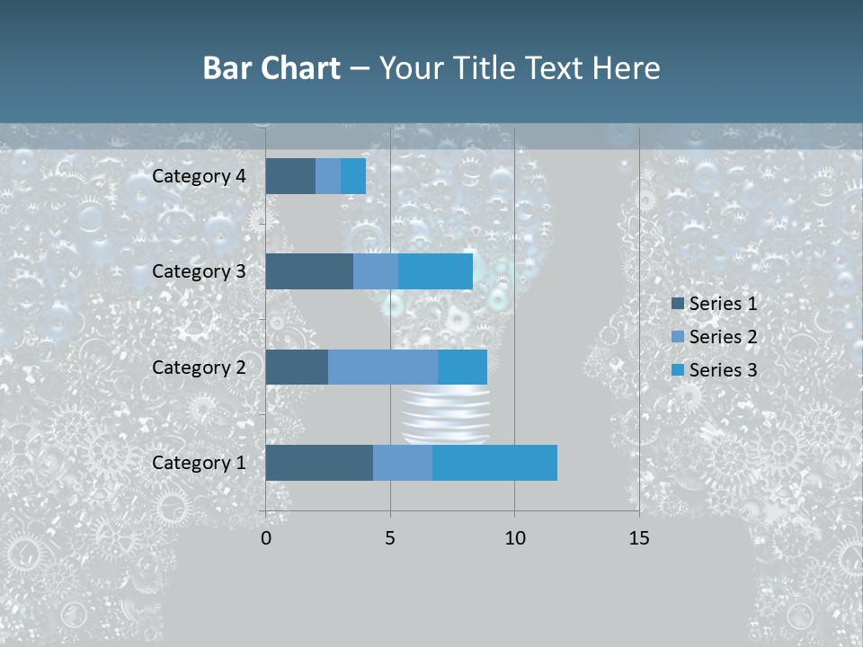 Electricity Creativity Male PowerPoint Template
