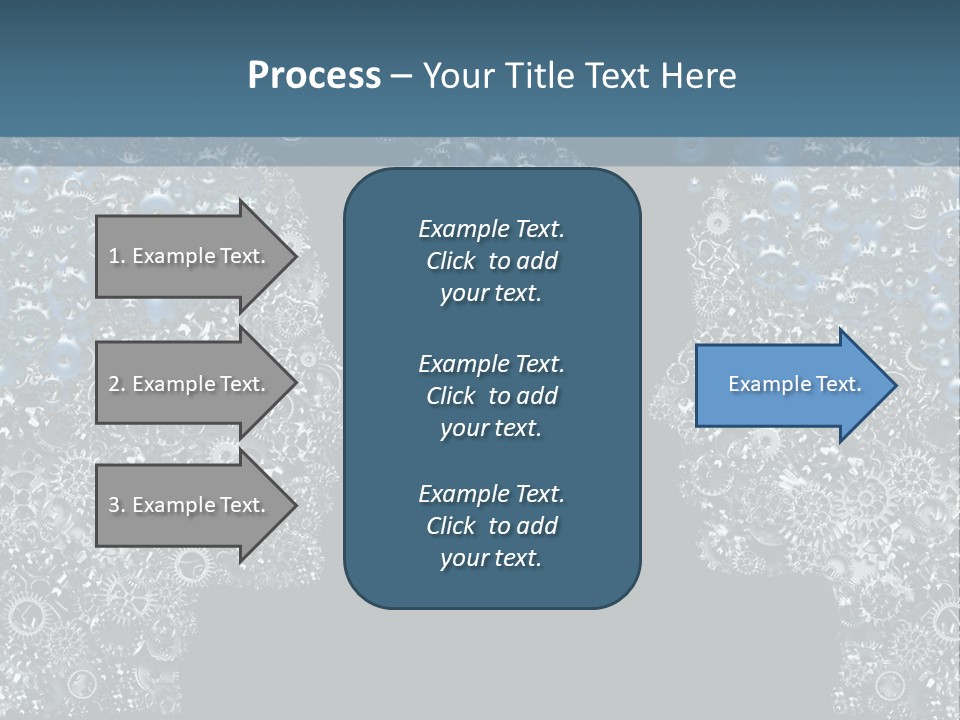 Electricity Creativity Male PowerPoint Template