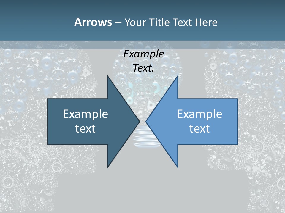 Electricity Creativity Male PowerPoint Template