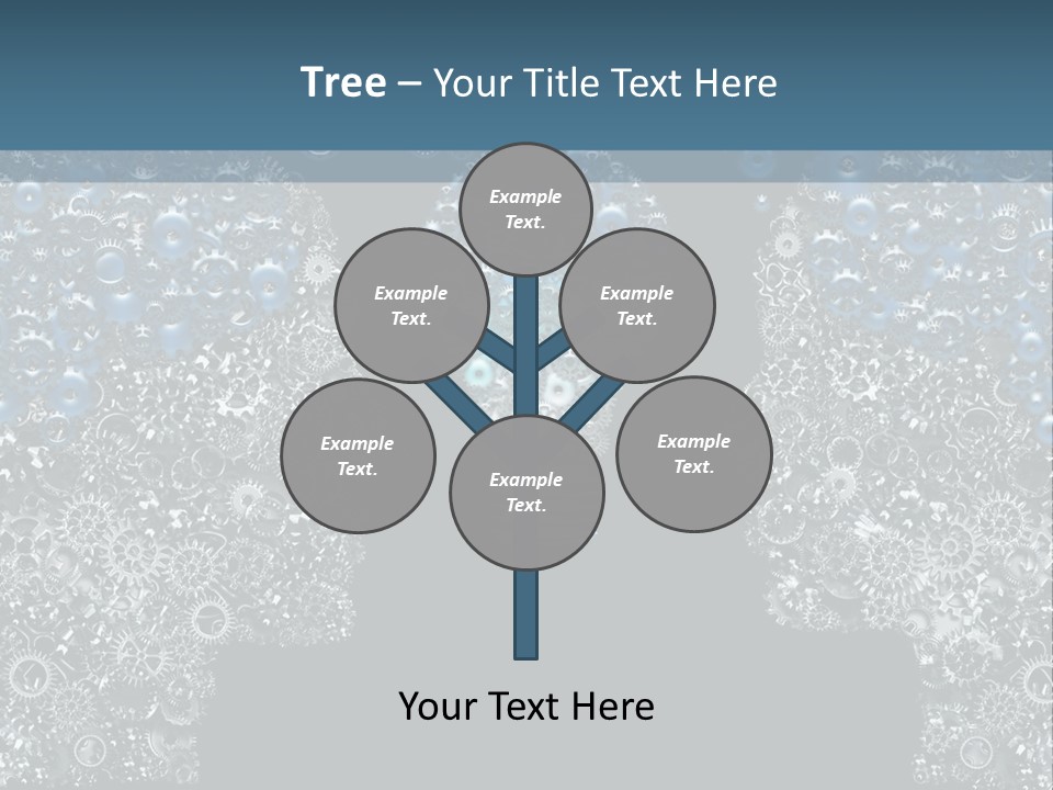 Electricity Creativity Male PowerPoint Template
