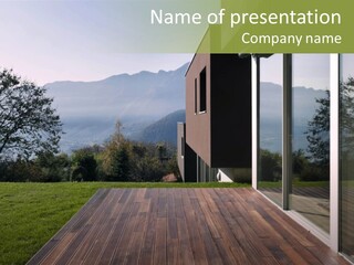 Nature Sky Design PowerPoint Template