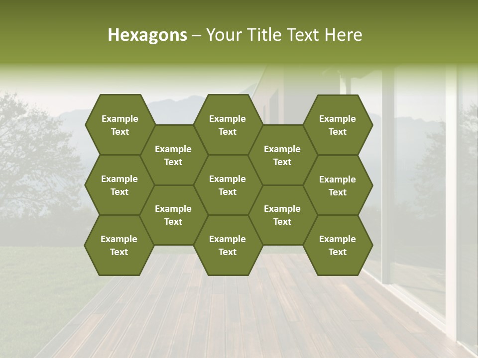 Nature Sky Design PowerPoint Template