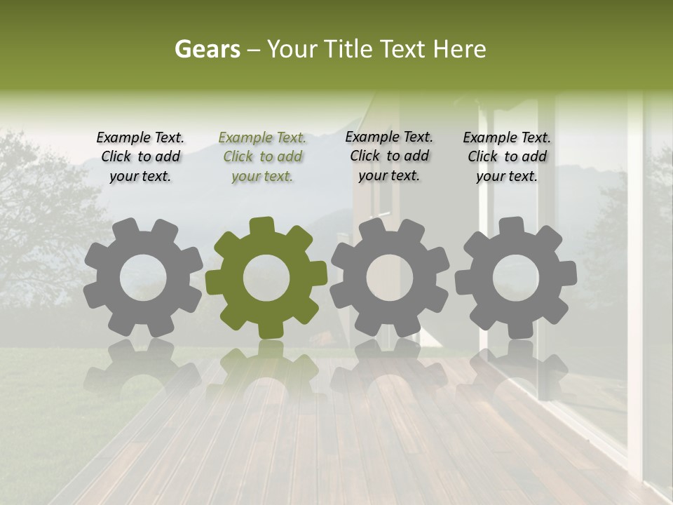 Nature Sky Design PowerPoint Template