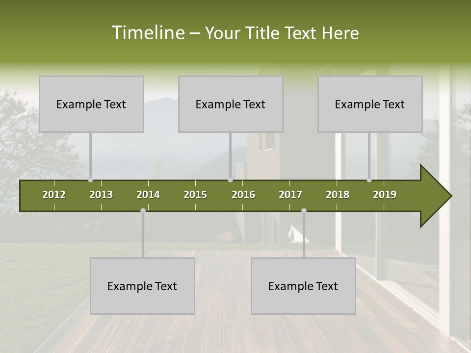 Nature Sky Design PowerPoint Template
