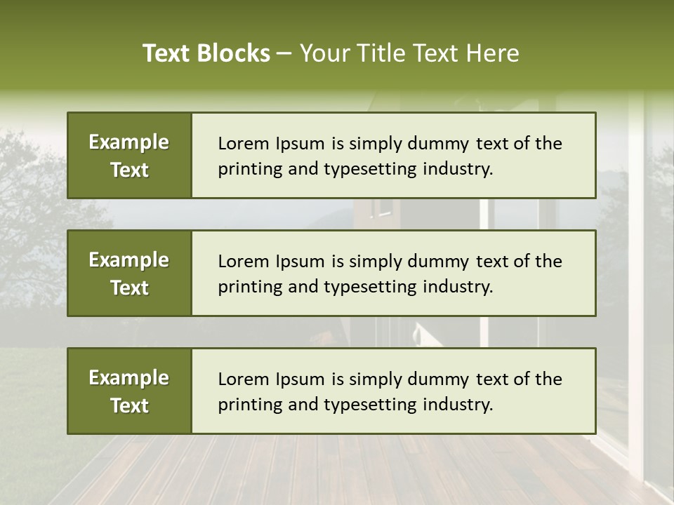 Nature Sky Design PowerPoint Template