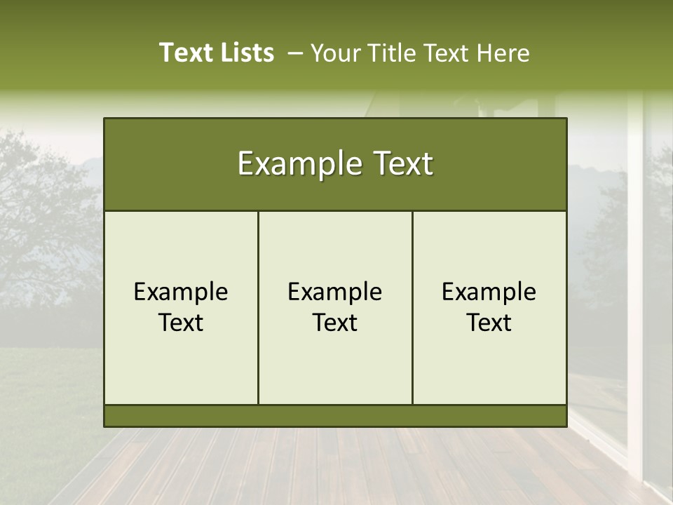 Nature Sky Design PowerPoint Template