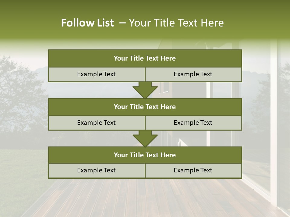 Nature Sky Design PowerPoint Template