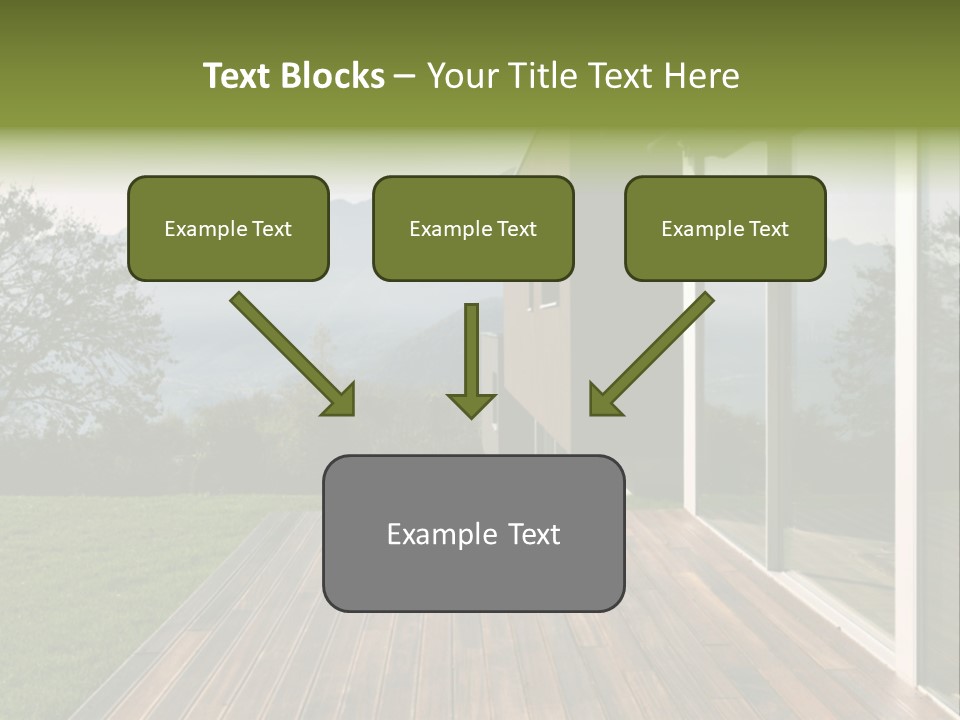 Nature Sky Design PowerPoint Template