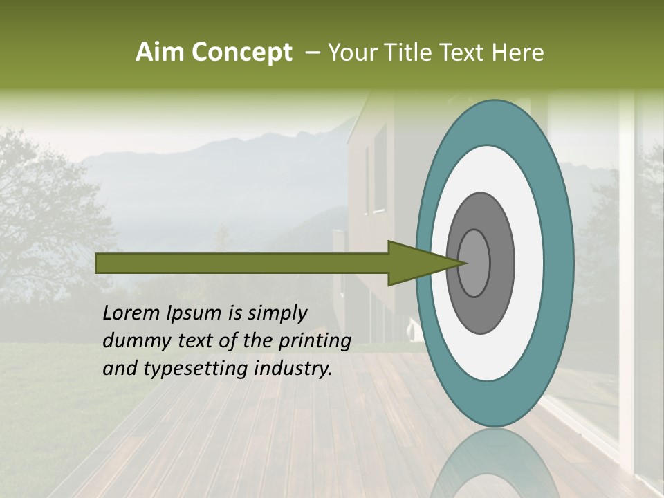 Nature Sky Design PowerPoint Template