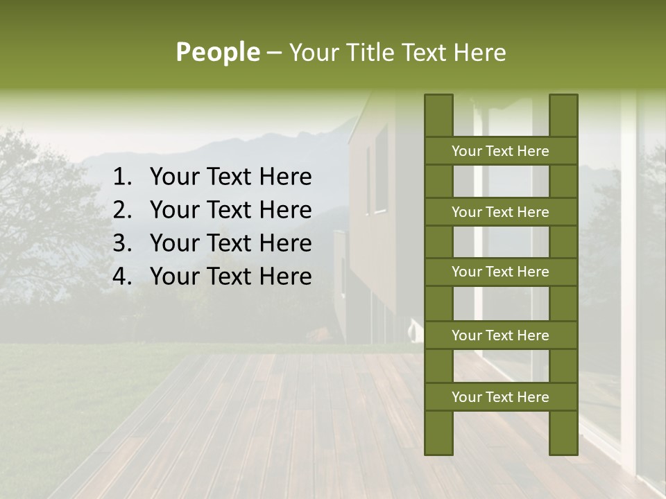 Nature Sky Design PowerPoint Template