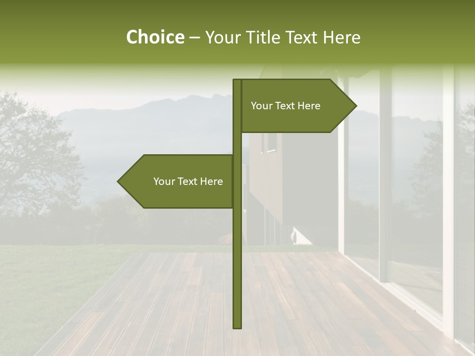 Nature Sky Design PowerPoint Template