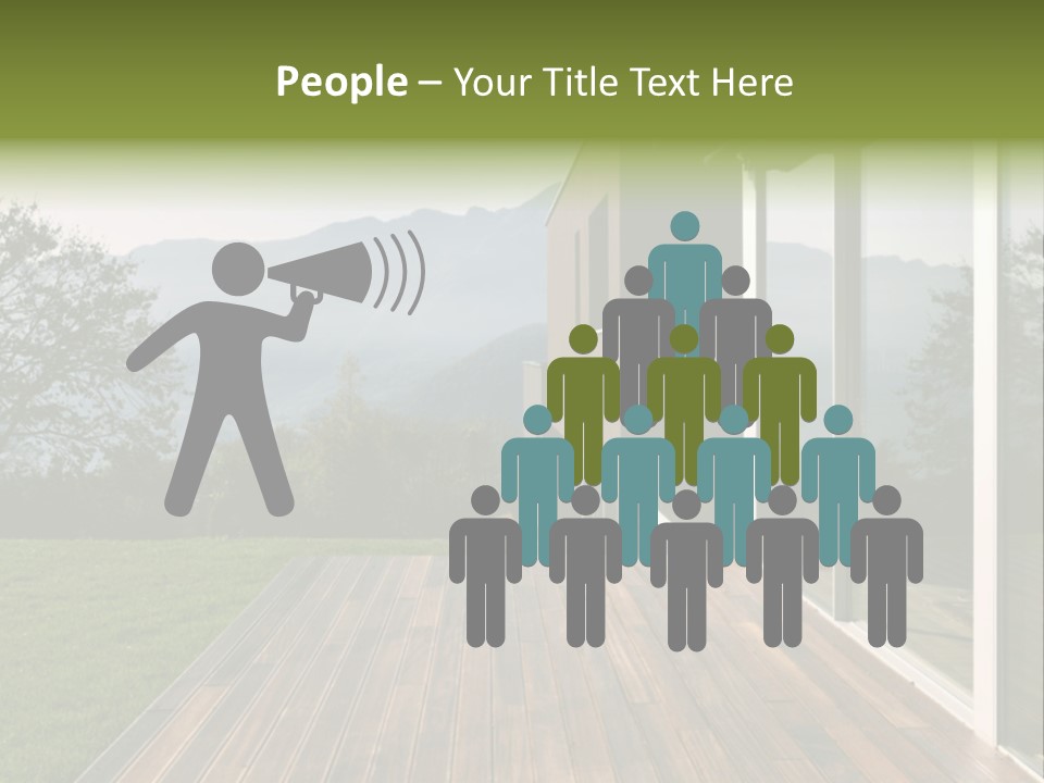 Nature Sky Design PowerPoint Template