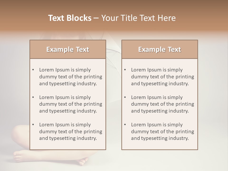 Beauty Health Looking PowerPoint Template