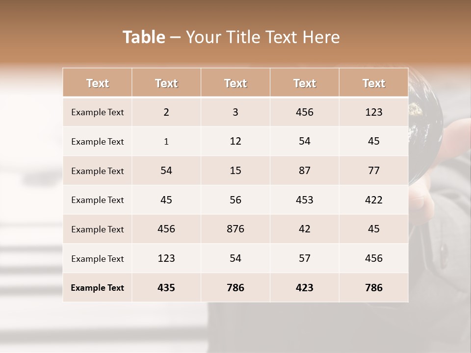 Elegant Innocent Hat PowerPoint Template