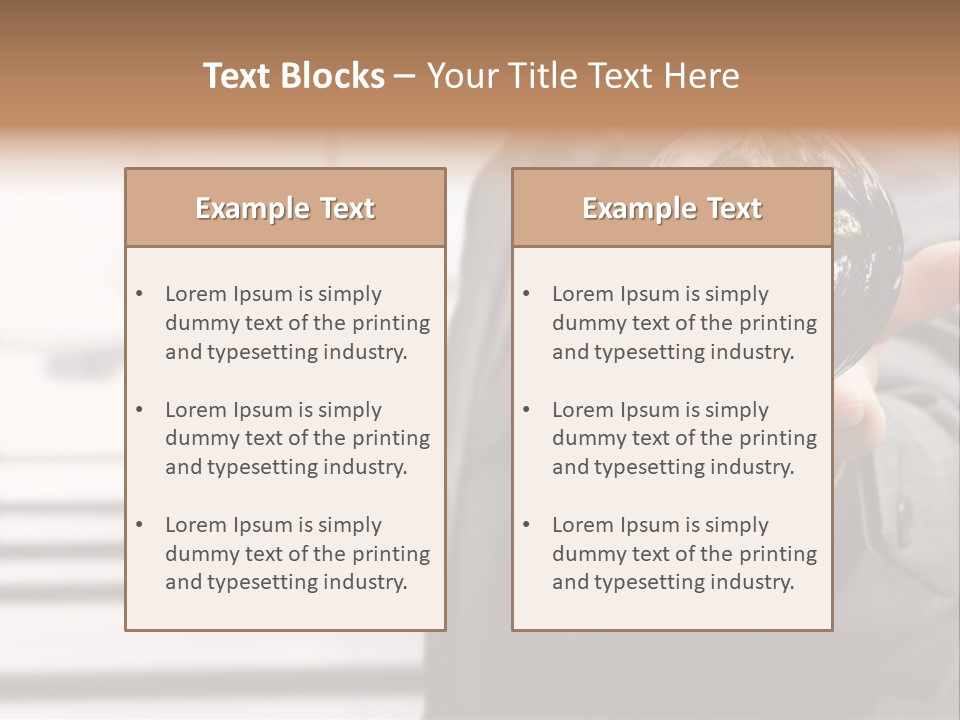 Elegant Innocent Hat PowerPoint Template