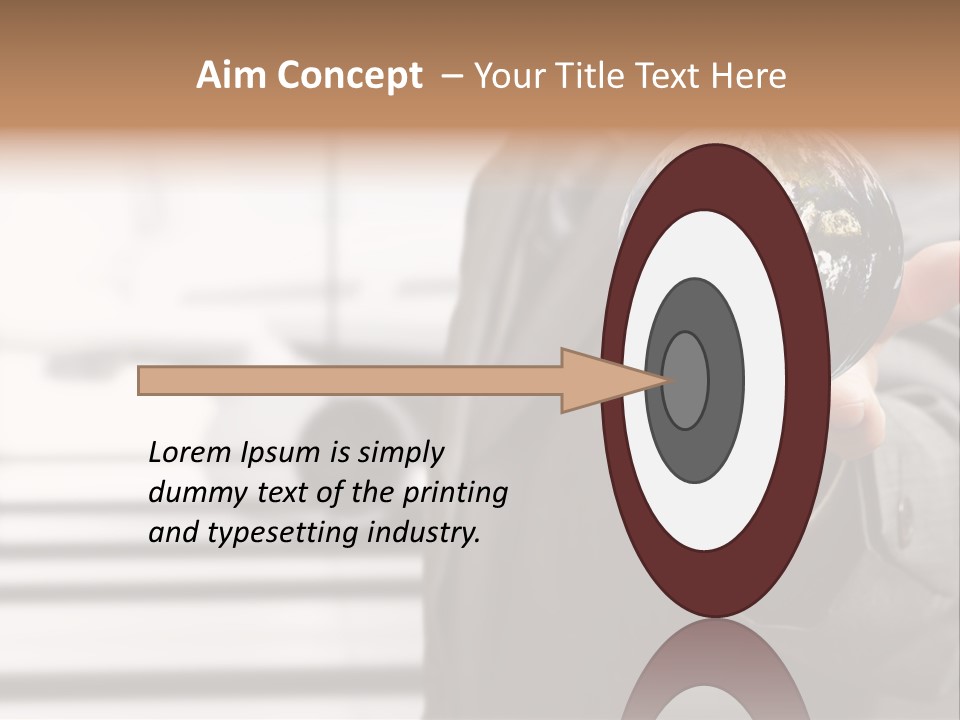 Elegant Innocent Hat PowerPoint Template