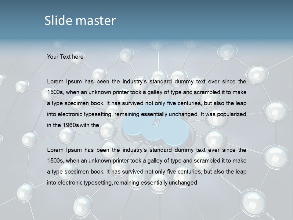 User Illustration Virtual PowerPoint Template