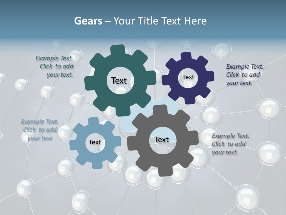 User Illustration Virtual PowerPoint Template