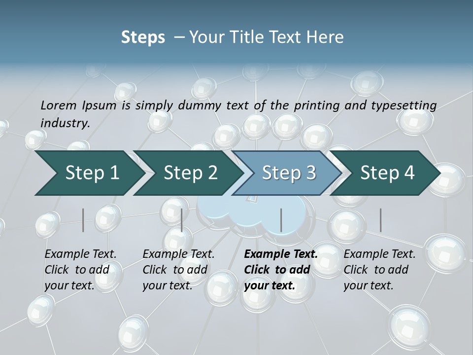 User Illustration Virtual PowerPoint Template