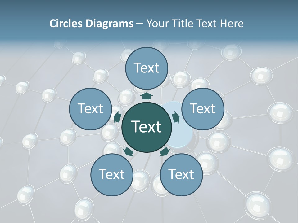 User Illustration Virtual PowerPoint Template