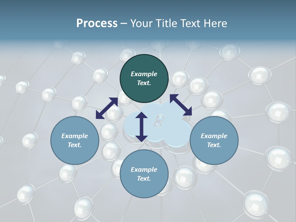 User Illustration Virtual PowerPoint Template