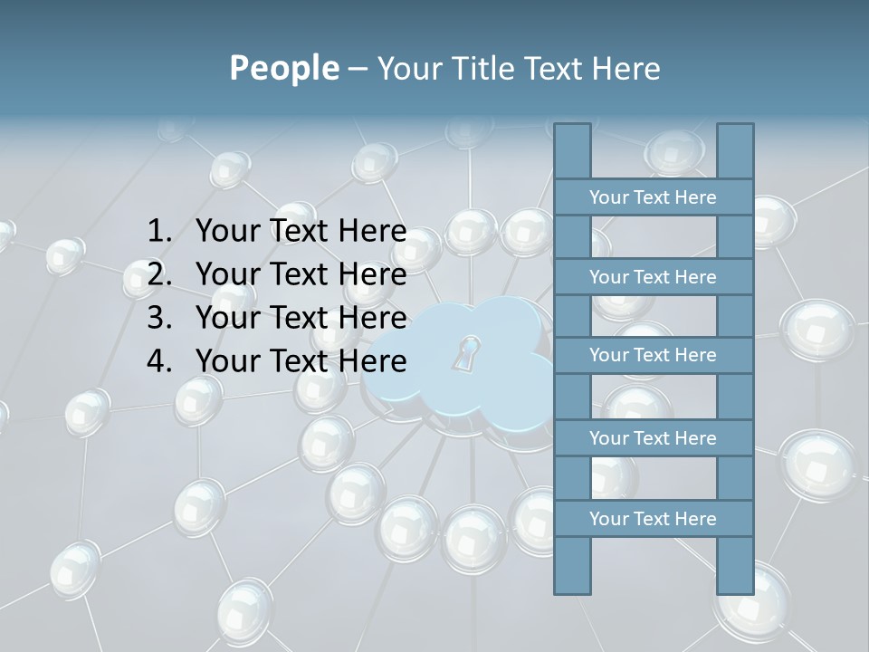 User Illustration Virtual PowerPoint Template