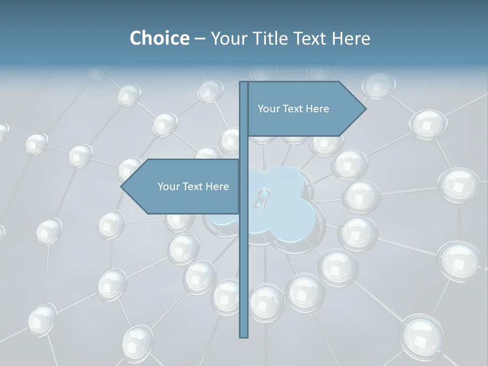 User Illustration Virtual PowerPoint Template